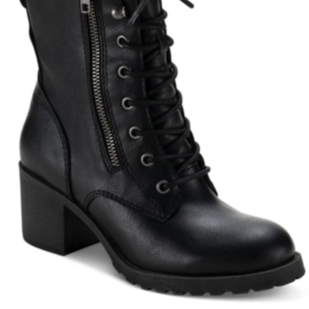 Sun + Stone Black Sloanie Hiker Booties - Picture 6 of 6